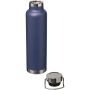 Thor 650 ml RCS gecertificeerde gerecyclede roestvrijstalen koperen vacuüm geïsoleerde waterfles - Navy