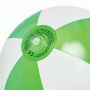 Opblaasbare PVC strandbal  ATLANTIC SHINY groen, wit