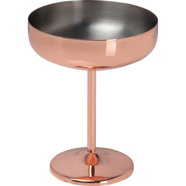 CrisMa cocktailglas met koper afwerking, 300 ml