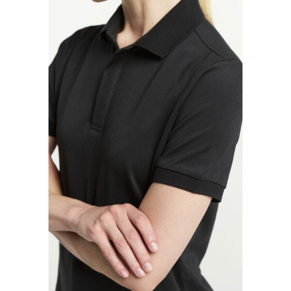 Prio Polo Women Black XS Prio Polo Women Black XS