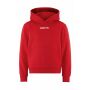 COMMUNITY 2.0 LOGO HOODIE JR BRIGHT RED 158/164