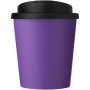 Americano® Espresso 250 ml recycled tumbler with spill-proof lid - Purple/Solid black
