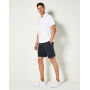 Classic Fit Track Short - Black/White - S