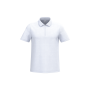 Heren sportpolo met kraag met kwartrits White XS Heren sportpolo met kraag met kwartrits White XS