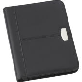 Bonded leather folder Rosa black
