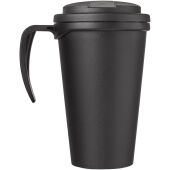 Americano® Grande 350 ml geïsoleerde beker - Zwart/Zwart