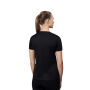 GEYSER T-shirt | essential | dames - Zwart, 4XL