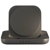 Zens 15 W magnetische oplader voor nachtkastje - Zwart
