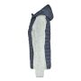 Ladies' Knitted Hybrid Jacket light-melange/anthracite-melange XXL