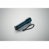 LUMEZO - Aluminium oplaadbare zaklamp - Marineblauw
