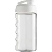H2O Active® Bop 500 ml sportfles met flipcapdeksel - Transparent/Wit