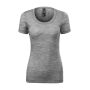T-shirt women's Merino Rise dark grey melange XXL