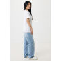 IQONIQ Yala dames lichtgewicht gerecycled katoen t-shirt, recycled white (L)