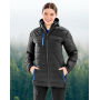 Black Compass Padded Winter Jacket - Black/Royal - 3XL Black Compass Padded Winter Jacket - Black/Royal - 3XL