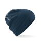 HEMSEDAL COTTON BEANIE, FRENCH NAVY/WHITE, One size, BEECHFIELD