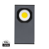 Gear X RCS rplastic USB-oplaadbaar zakformaat werklamp, grijs, zwart