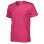 Cottover Gots T-shirt V-neck Man Dark Cerise S Cottover Gots T-shirt V-neck Man Dark Cerise S