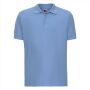 RUS Men Ultimate Cotton Polo, Sky, XL