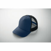 BLIST - 5 panelen trucker cap - Marineblauw
