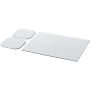 Brite-Mat® combiset 3 van muismat en onderzetter - Zwart