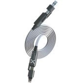 SCX.design C58 60 W magnetische platte oplaadkabel - Grijs