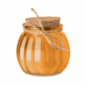 PUMKIN - Vanille plantaardige waskaars - Oranje