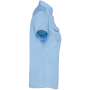 Damespilootoverhemd korte mouwen Sky Blue XXL