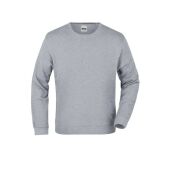 Basic Sweat grey-heather S