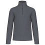 Enzo - Fleece met ritskraag Convoy Grey XXL