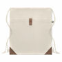 PANDA BAG - Trekkoord rugzak - Beige