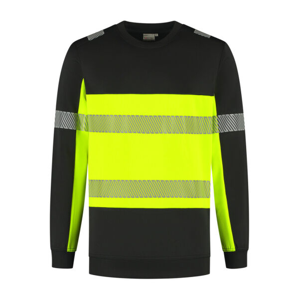 Santino Sweater Hudson Black / Fluor Yellow XXL Santino Sweater Hudson Black / Fluor Yellow XXL