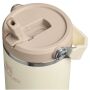 Stanley IceFlow™ 2.0 890 ml geïsoleerde roestvrijstalen beker met uitklapbaar rietje - Crème Stanley IceFlow™ 2.0 890 ml geïsoleerde roestvrijstalen beker met uitklapbaar rietje - Crème