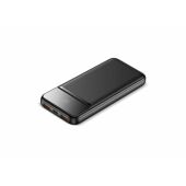 Nolu Powerbank met LED Display 10000 mAh - Zwart