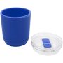 Hudson 180 ml dubbelwandige beker van gerecycled plastic - Blauw Hudson 180 ml dubbelwandige beker van gerecycled plastic - Blauw