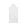 WOMENS PRINTABLE SOFTSHELL BODYWARMER, WHITE/BLACK, M, RESULT