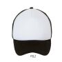 Bubble Cap white/black one size