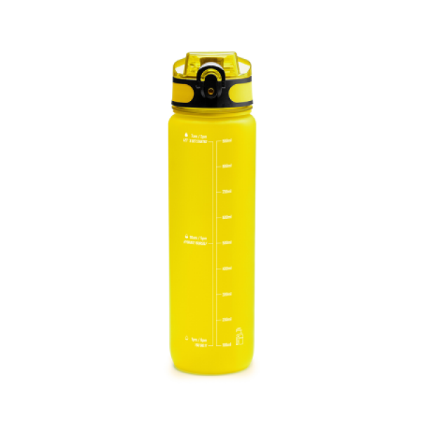 LEIMER Drinkfles tritan, 1 liter - geel LEIMER Drinkfles tritan, 1 liter - geel