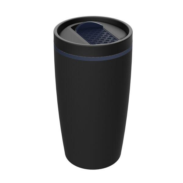 Thermo mug RETUMBLER-METZ - navy, black Thermo mug RETUMBLER-METZ - navy, black