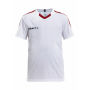 *Progress contrast jersey jr white/br.red 134/140