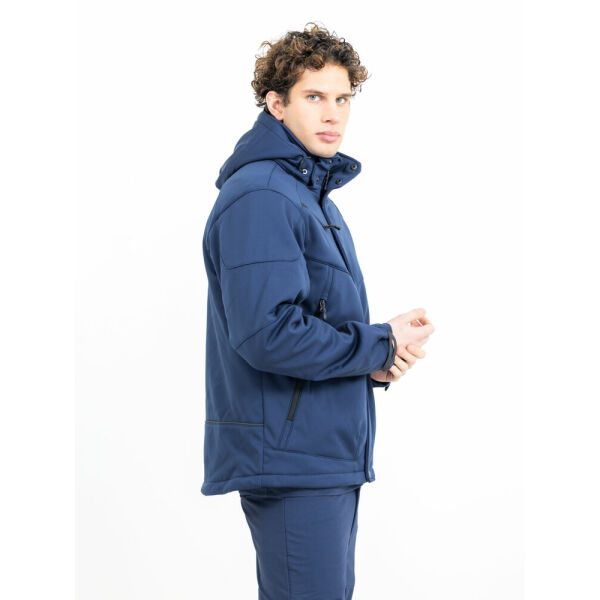 Printer Skeleton Softshell Jacket Navy XS Printer Skeleton Softshell Jacket Navy XS
