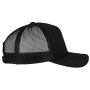 FOAM TRUCKER CAP CURVED VISOR, BLACK / BLACK / BLACK, One size, FLEXFIT