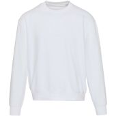 Boris 280 g/m2 unisex OCS organische oversized trui met ronde hals - Wit - XS Boris 280 g/m2 unisex OCS organische oversized trui met ronde hals - Wit - XS
