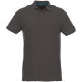 Beryl biologisch gerecyclede herenpolo met korte mouwen - Storm grey - 2XL