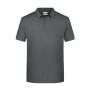 Men's Basic Polo black-heather 3XL