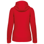 Damessweater met rits en capuchon Red XS