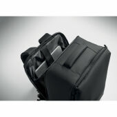 CITYFLOW - RPET rugzak met vacuümzak 18L - Zwart