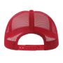 RAPPER-S, WHITE/RED, One size, ATLANTIS HEADWEAR