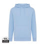 Iqoniq Rila lichtgewicht gerecycled katoen hoodie, sky blue (XS)