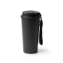 FOLNER dubbelwandige thermische beker 500 ml - zwart