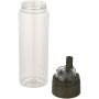 Theron 700 ml RCS-waterfles van gerecycled plastic met een deksel met dubbele functie en een uitklapbaar rietje - Bosgroen Theron 700 ml RCS-waterfles van gerecycled plastic met een deksel met dubbele functie en een uitklapbaar rietje - Bosgroen